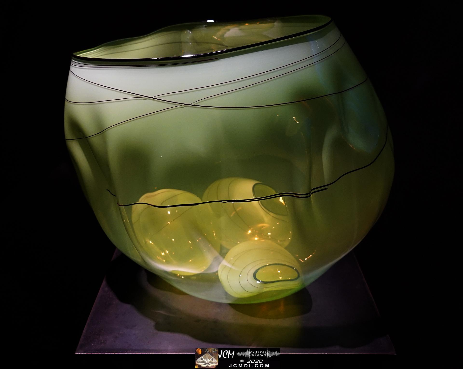 20200930 CheekWood Chihuly - bowl sculpture